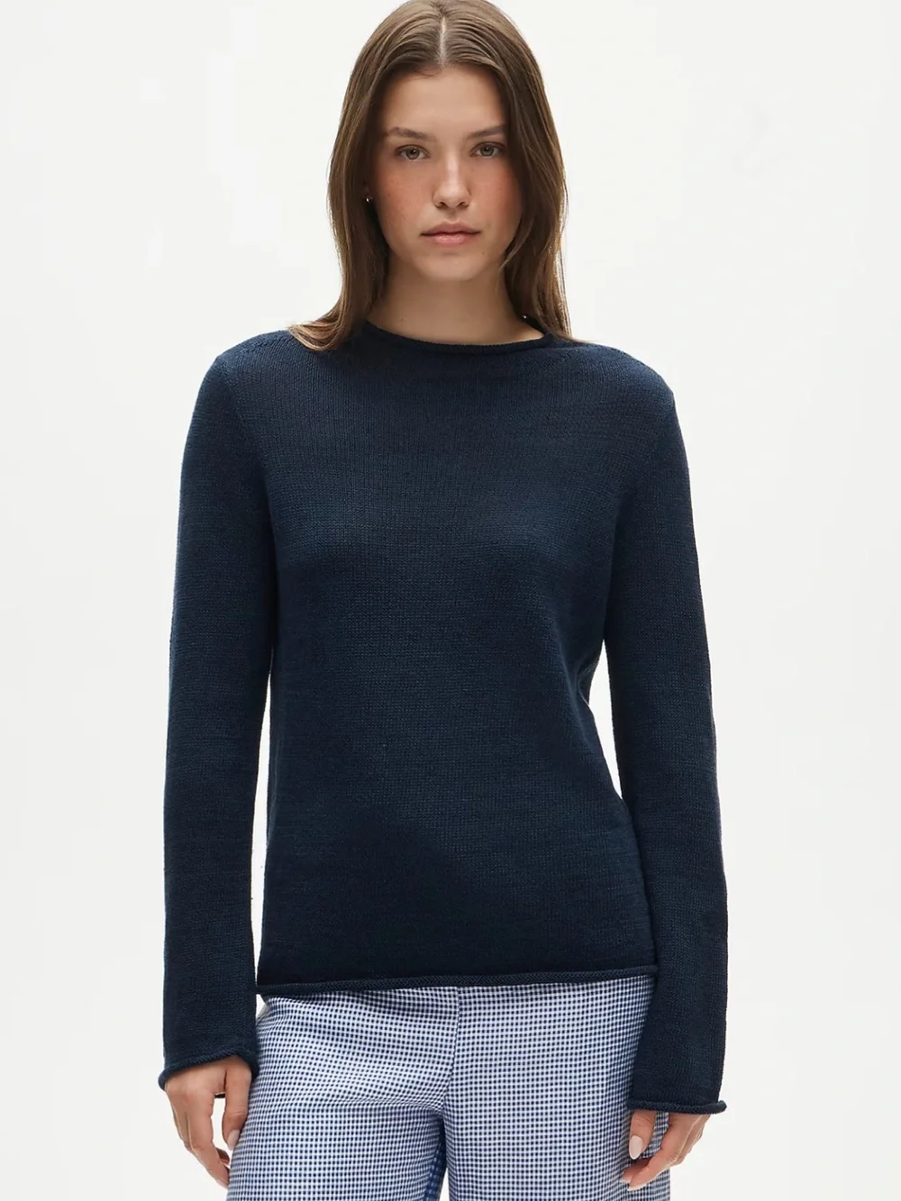 NWT J.Crew Navy Crewneck